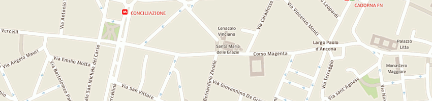 Mappa della impresa ctr sas di roberto catanzaro e c a MILANO