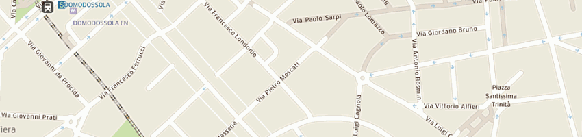 Mappa della impresa iaba srl a MILANO