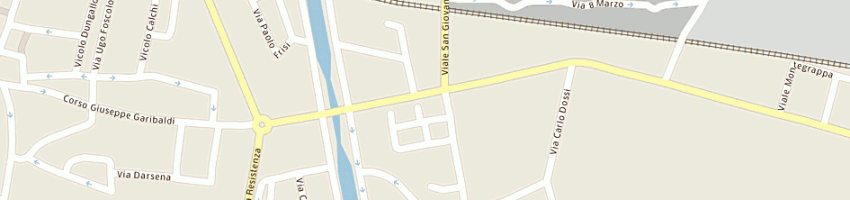 Mappa della impresa cerutti mario ferramenta a PAVIA