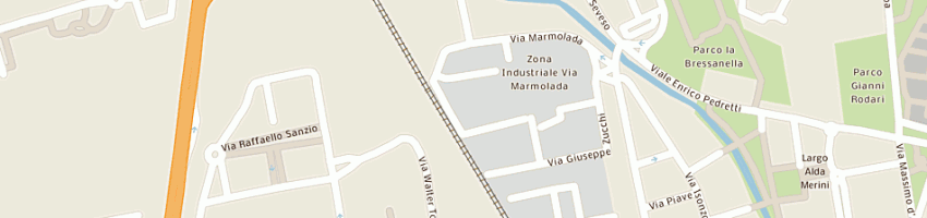 Mappa della impresa cromoart di elena antonella botti e c sas a CUSANO MILANINO