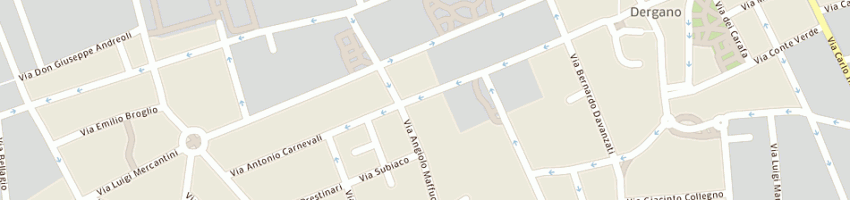 Mappa della impresa formenti giancarlo a MILANO
