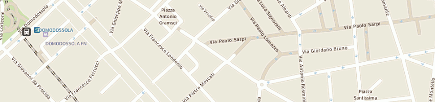 Mappa della impresa alessio renato a MILANO
