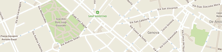Mappa della impresa banca banco di sardegna a MILANO
