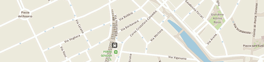 Mappa della impresa riva paola ornella a MILANO
