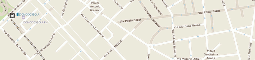 Mappa della impresa lifestyle di fabrizio farinella e c sas a MILANO