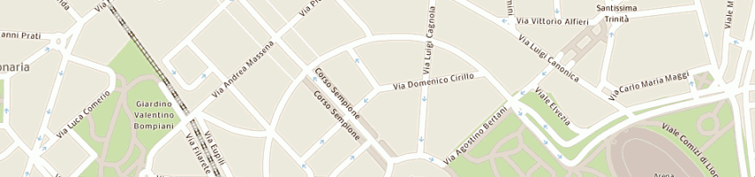 Mappa della impresa ifsmp provlombardo veneta a MILANO