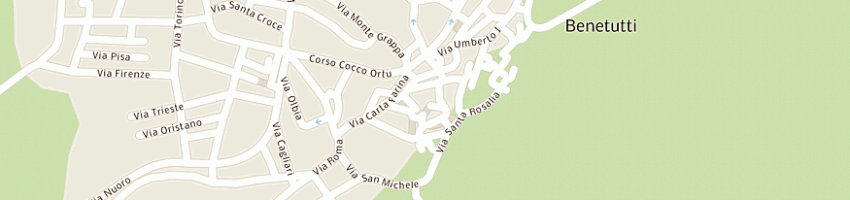 Mappa della impresa pala antonio giuseppe a BENETUTTI