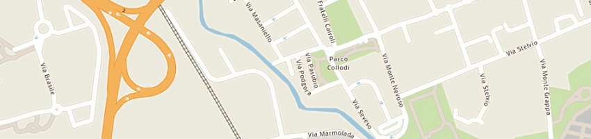 Mappa della impresa isola informatica srl a MILANO