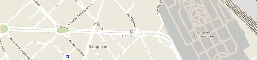 Mappa della impresa 3net srl a MILANO