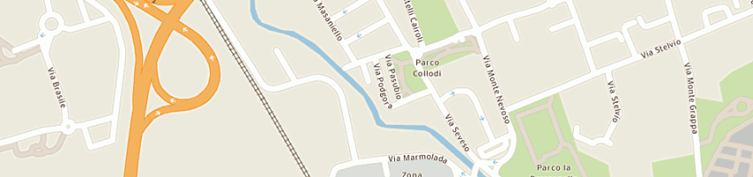 Mappa della impresa studio legale naso a MILANO
