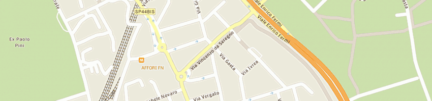 Mappa della impresa ruggi enzo a MILANO
