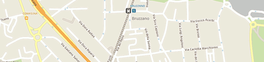Mappa della impresa circolo sociale endas a MILANO