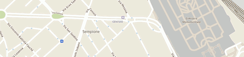 Mappa della impresa boriani acciai (srl) a MILANO