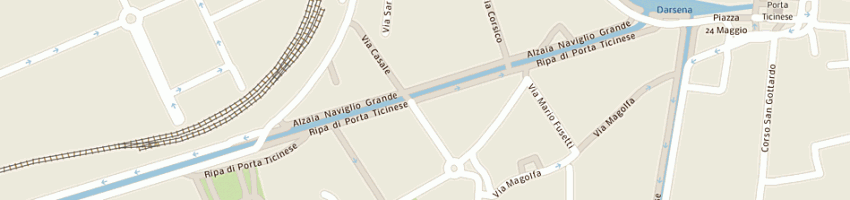 Mappa della impresa al pont de ferr a MILANO