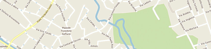 Mappa della impresa non ti scordar di me di bertaia liliana vilma a PAVIA