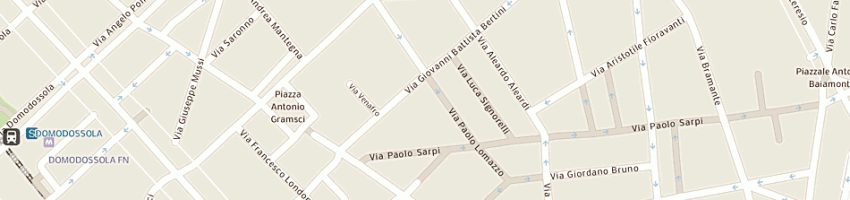 Mappa della impresa rmg connect srl a MILANO