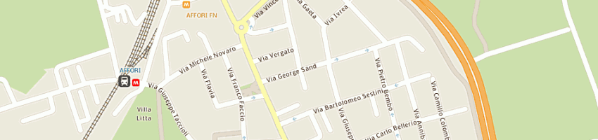 Mappa della impresa cortivo sergio a MILANO