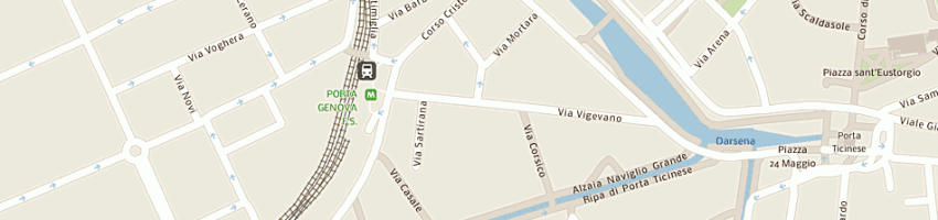 Mappa della impresa novak christian a MILANO