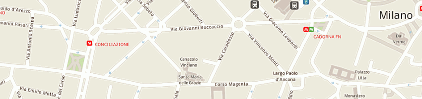 Mappa della impresa azienda di servizi alla persona istituti milanesi a MILANO
