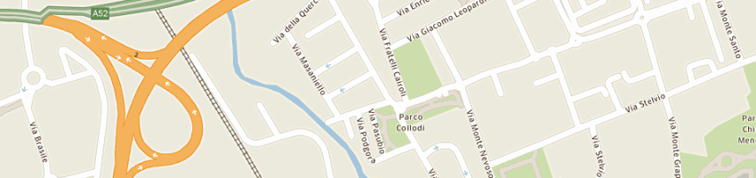 Mappa della impresa g e g telematica snc a PADERNO DUGNANO