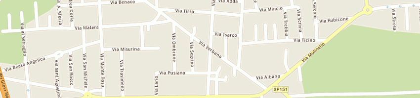 Mappa della impresa di carlo nunzio a CESANO MADERNO