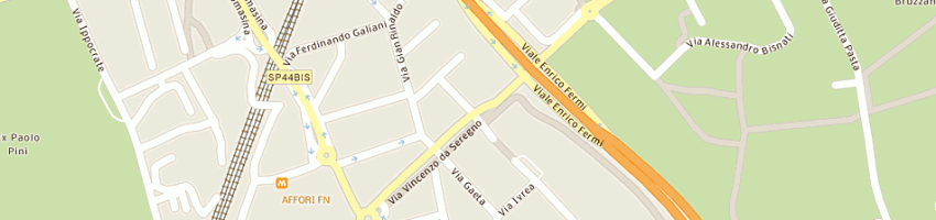 Mappa della impresa restuccia antonio a MILANO