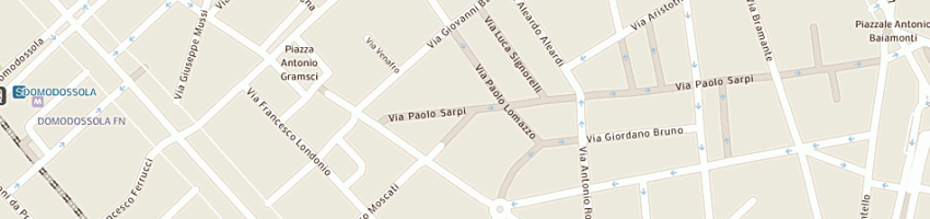 Mappa della impresa edil c l d srl a MILANO