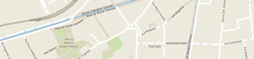 Mappa della impresa giotto stoppino design d lstoppino e c sas a MILANO