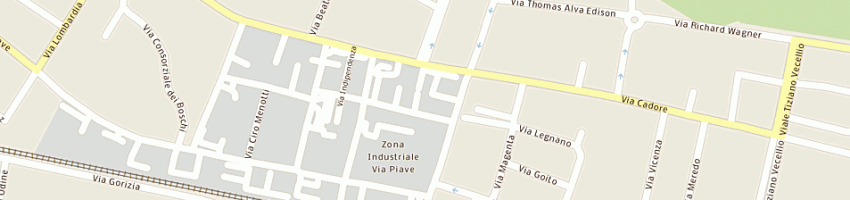 Mappa della impresa arka di angelo bonacina (snc) a MEDA