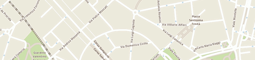 Mappa della impresa polaris srl a MILANO