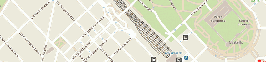 Mappa della impresa perotti (spa) a MILANO