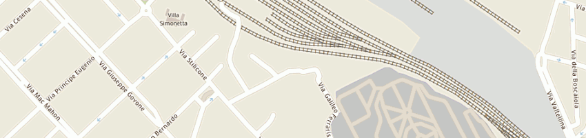 Mappa della impresa tripodo antonino a MILANO