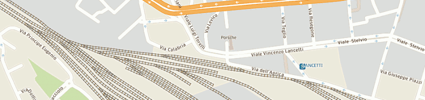 Mappa della impresa uniambro spa a MILANO