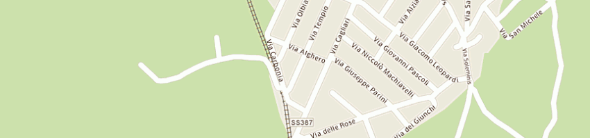 Mappa della impresa cossu mario a DOLIANOVA