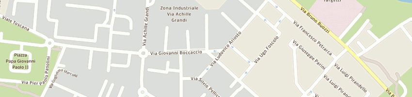 Mappa della impresa grafiche mg snc di gorla luigi e c a ROZZANO