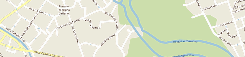 Mappa della impresa panucci paolo a PAVIA