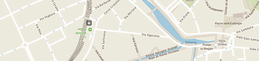 Mappa della impresa piazza sempione spa a MILANO