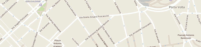 Mappa della impresa il magazzino edile nw srl a MILANO