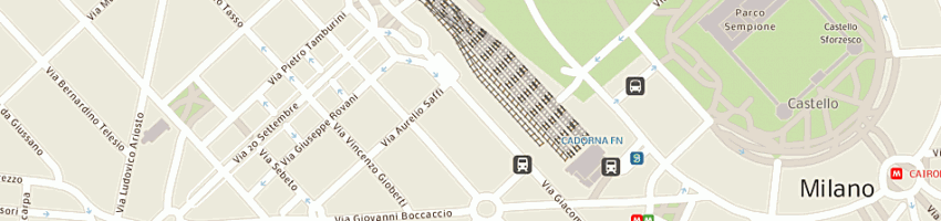Mappa della impresa amg consulting srl a MILANO