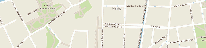 Mappa della impresa pallavicini cinzia a MILANO