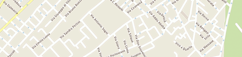 Mappa della impresa pantheon club a QUARTUCCIU