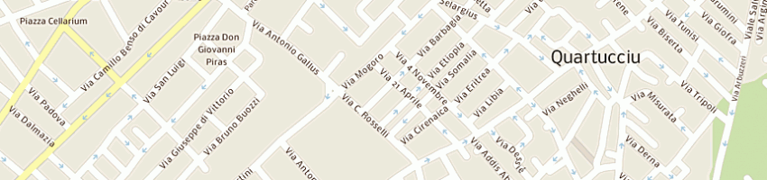Mappa della impresa melas giuseppino a QUARTUCCIU