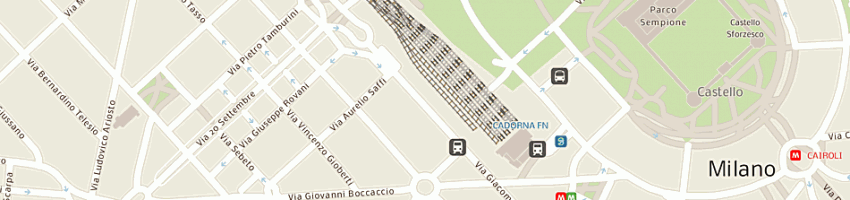 Mappa della impresa stefanini laura a MILANO