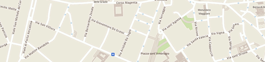 Mappa della impresa caparrotta antonio a MILANO
