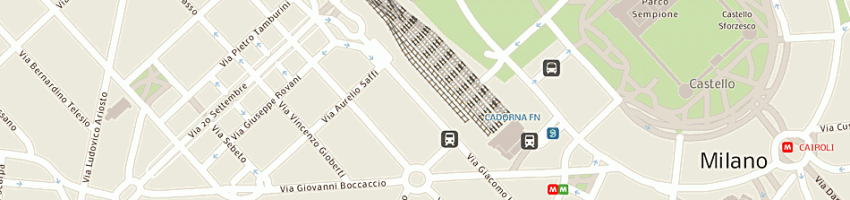 Mappa della impresa procura della repubblica per i minorenni a MILANO