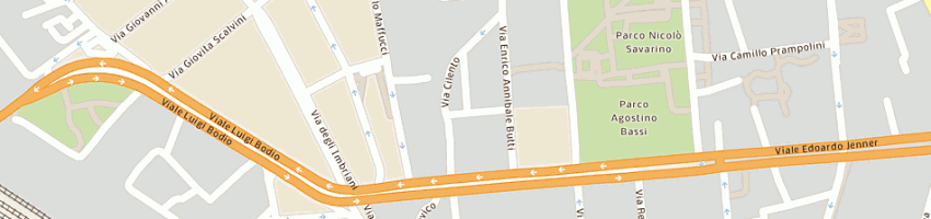 Mappa della impresa stg snc societa'tecnica generale di bassi cogliano giammarino ciro a MILANO