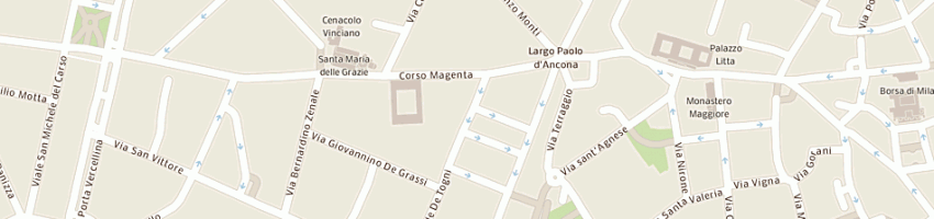 Mappa della impresa siam srl a MILANO