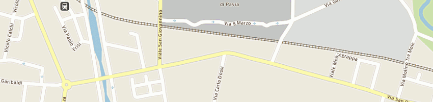 Mappa della impresa sicurimpianti srl a PAVIA