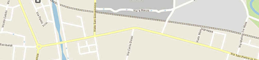 Mappa della impresa la muraglia cinese snc di zhou sheng chuan a PAVIA