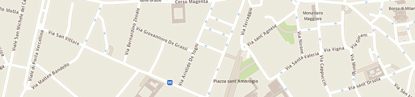 Mappa della impresa trevisearch (srl) a MILANO